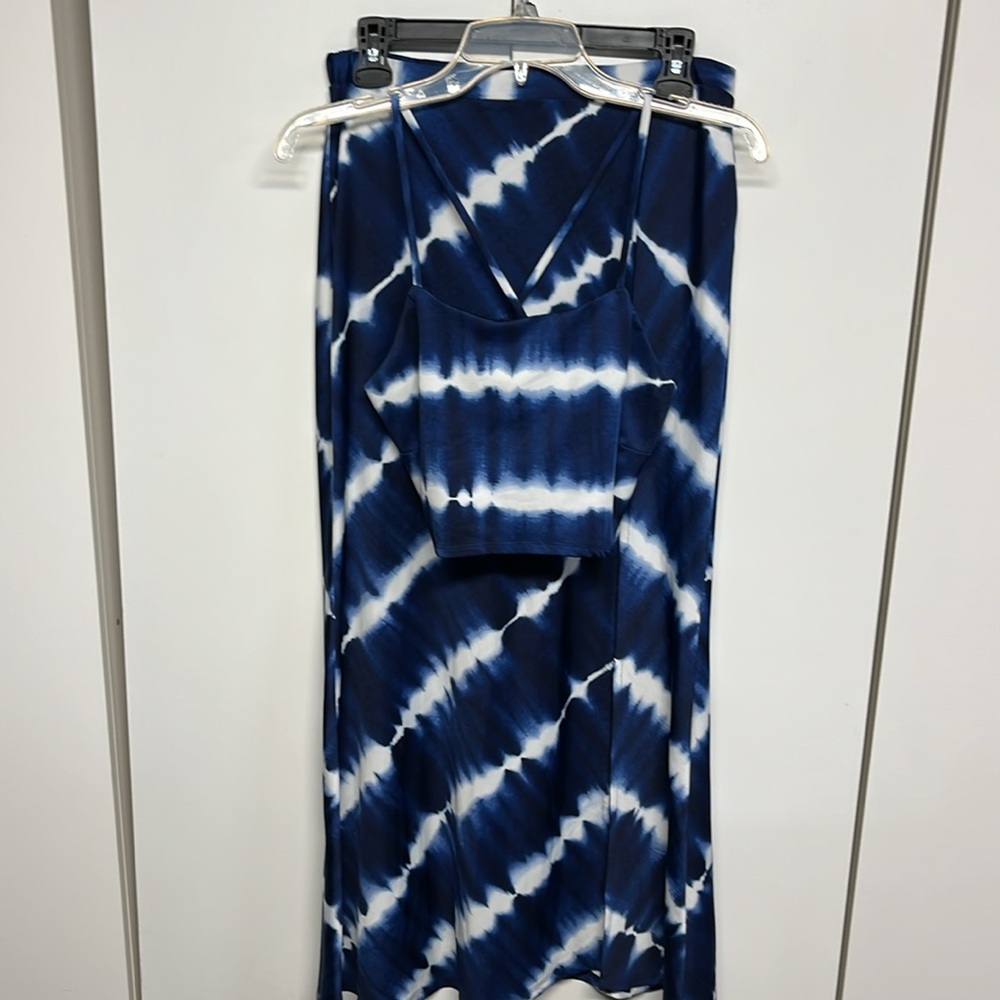 Venus Tie-Dye 2 Piece Top and Maxi Skirt